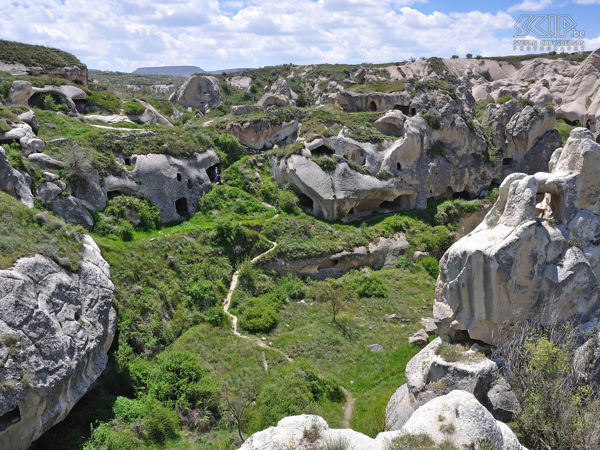 Cappadocië - Gomeda vallei De Gomeda vallei is bezaaid met rotswoningen en uitgekapte duiventillen. Stefan Cruysberghs